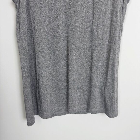 H&M BASIC | Gray Sleeveless Turtleneck Tank Top Women’s Size Small - Picture 4 of 6